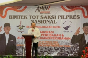 Bimtek TOT Saksi Pilpres di Hotel Gino Feruci Kebon Jati Bandung, Rabu 17 Januari 2024