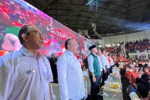 Kampanye Akbar Capres Anies Baswedan di GOR Parung Bogor Senin, 22 Januari 2024