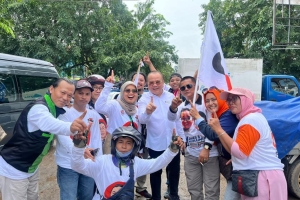 Kunjungan Pasar bersama Capres Anies Baswedan di Pasar Pagi TOS  3000 Batam, Jumat 19 Januari 2024