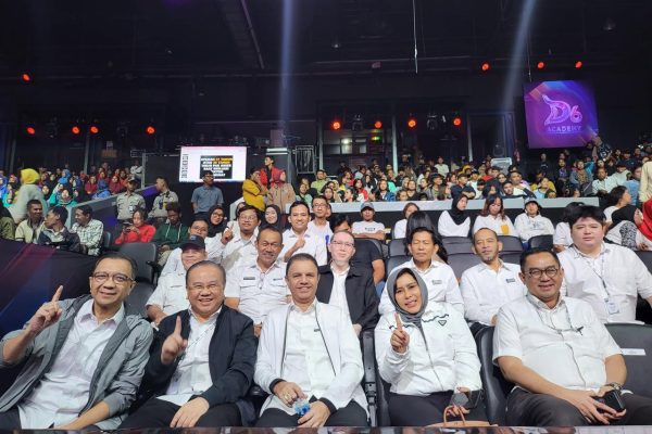 Deputi Inovasi Tim Nasional Pemenangan Anies Baswedan-Muhaimin Iskandar atau Timnas AMIN Henry Husada hadir dalam acara Dangdut Academy